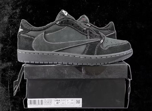 Travis scott x Air Jordan 1 Black Phantom